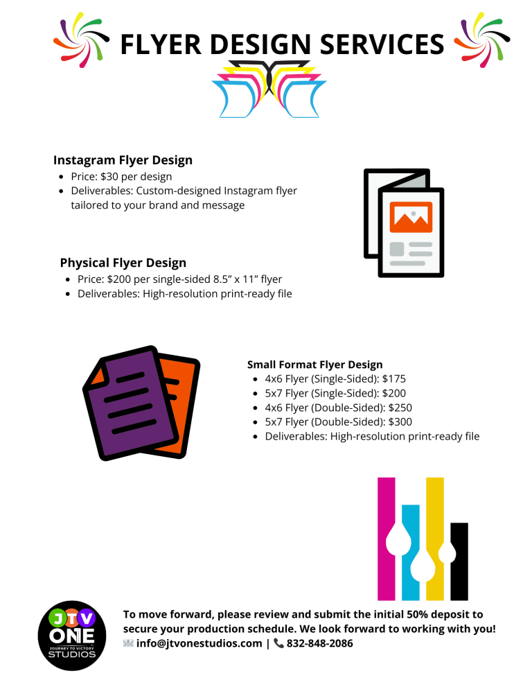 JTV One Studios Media Packages